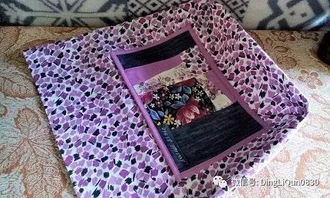 拼布教程 牛仔花布包的制作流程圖