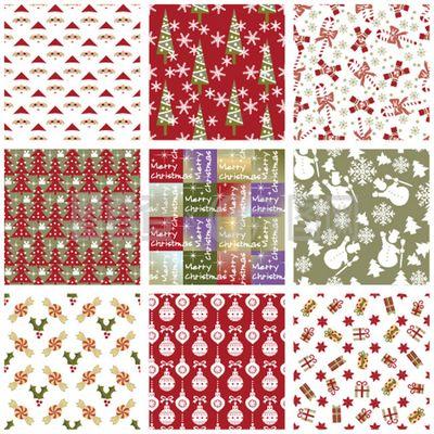 多款花布布紋背景